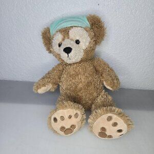 Disney Parks Duffy The Disney Bear Plush 12" Stuffed Animal Sleep Hat With Tags